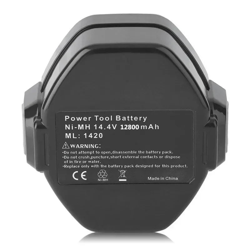 Batterie 14,4 V pour outil électrique Makita PA14 1422 1420 192600-1 6281D 6280D 12,8 Ah