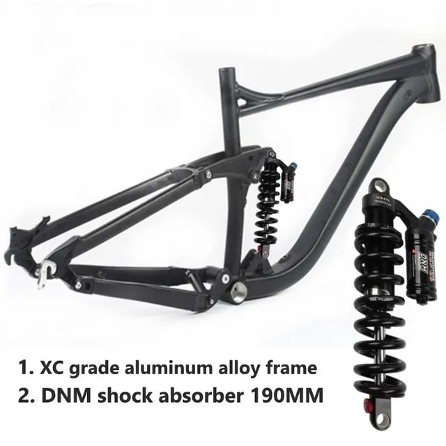 Mountain Bike Full Suspension Frame DH Downhill 27.5-29in x 15-17-19