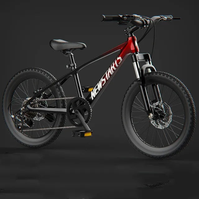 Vélo de route pour enfants de 24 pouces à 7 vitesses, VTT avec cadre en alliage de magnésium et freins à double disque