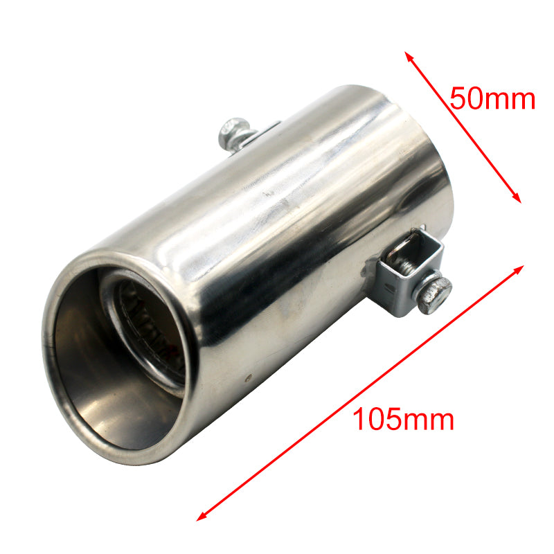 Car Auto Exhaust Pipe Tip-Muffler Universal 50mm x 105mm