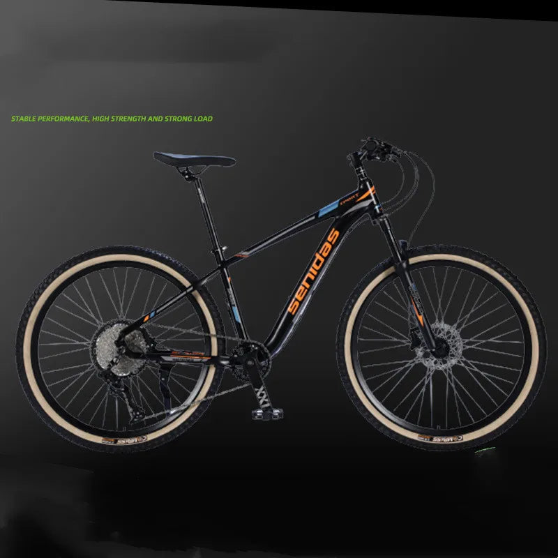 27.5-Inch 12-speed MTB for Men - AllTerrain Shock Absorbent Off Road Bicycle