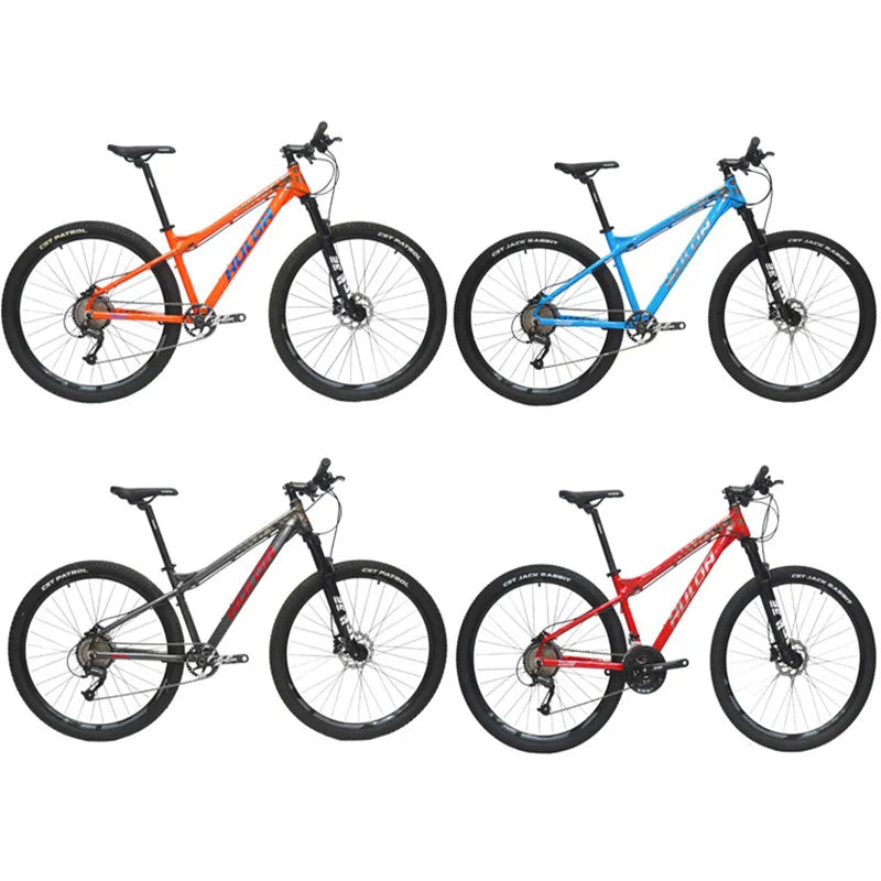 27.5-Inch 9-speed MTB for Men with Disc Brakes and Front Suspension