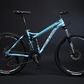 24-26-Inch 21-24-27-Speed MTB with Dual Suspension and Mechanical Brakes
