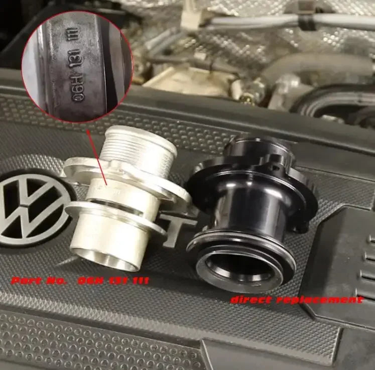 Car Auto Turbo Outlet Turbo Muffler Delete Pipe for VW Golf Mk7 Polo 2.0 tfsi engines 1.8t 2.0t EA888 Engine