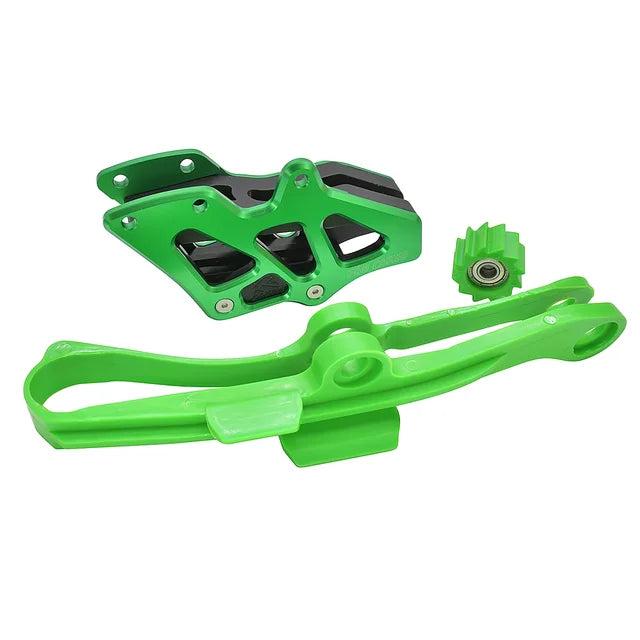 Motorcycle CNC Chain Guide Slider Roller - Swingarm Protector For Kawasaki KX250F KX450F Enduro