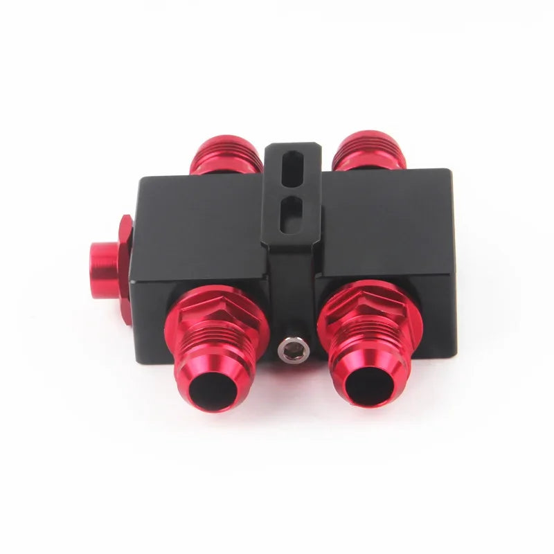 Car Auto Oil Filter Sandwich Adapter with Oil Thermostat In Line Thermostat AN10 Oil Sandwich Adapter