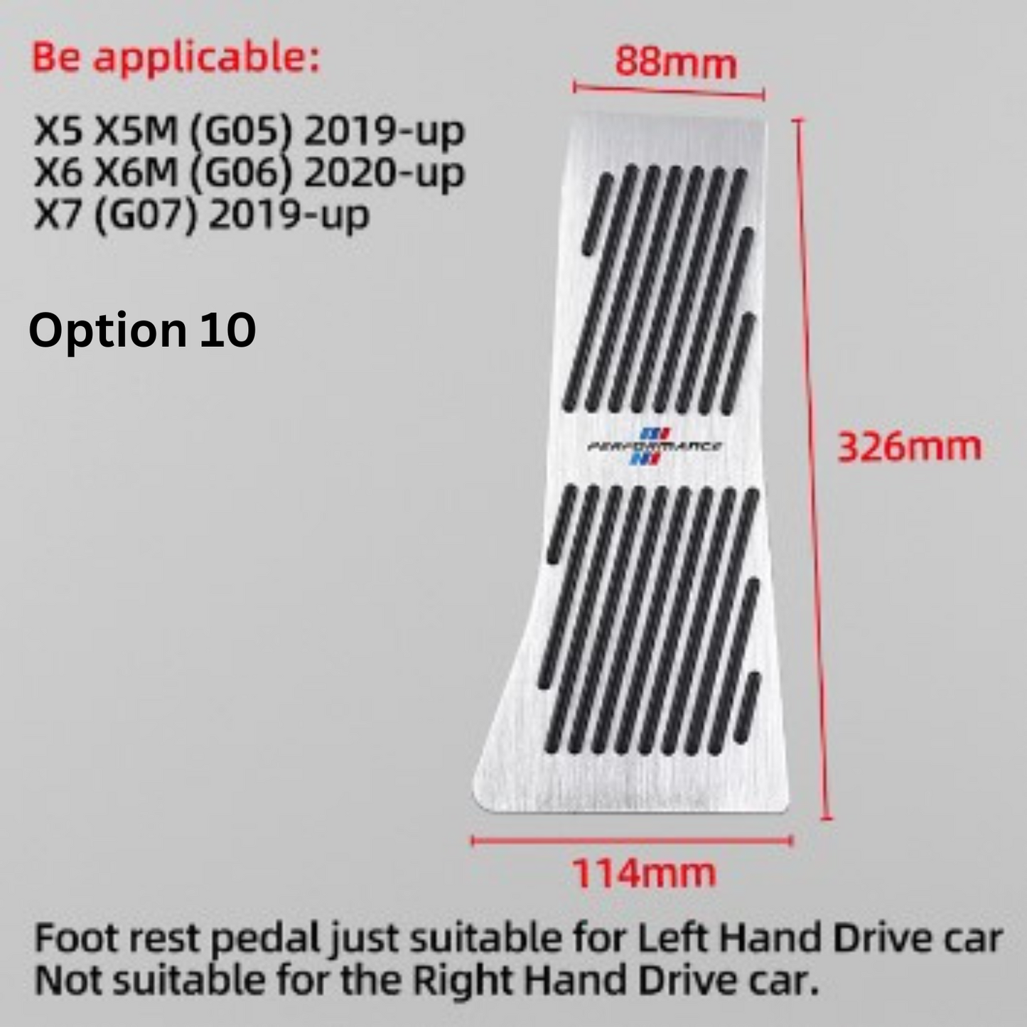 Pédale de frein à gaz pour voiture, pour BMW série 1 3 5 X3 X5 X6 E90 F30 F31 F34 G30