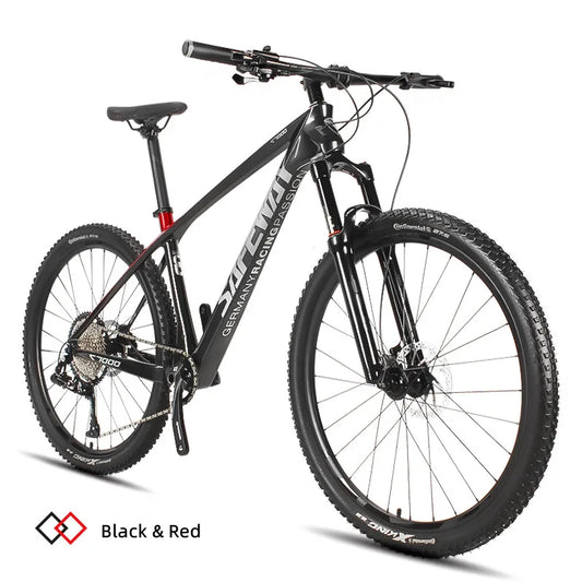 27.5 Inch 12-Speed Mountain Bike MTB with Carbon Fiber Frame and Air Fork