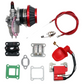 Motorcycle carburetor kit w air filter for go kart ATV 47 49 cc 2-stroke engines