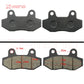 Motorcycle Front-Rear Brake Pads 50-250cc ATV Quad Go Kart Dirt Pit Bike scooter