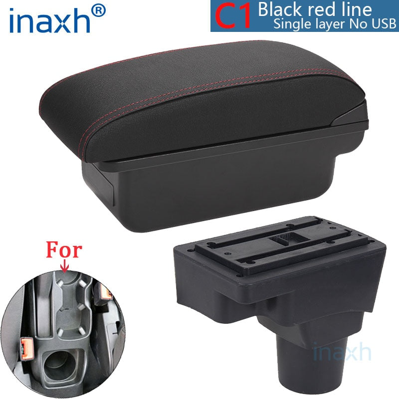 Car auto armrest box w USB ports for Chevrolet Sonic Aveo