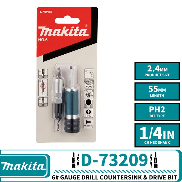 Makita D-73209 D-73215 D-73221 D-73237 D-73243 D-73259 Gauge Drill Drive Bit