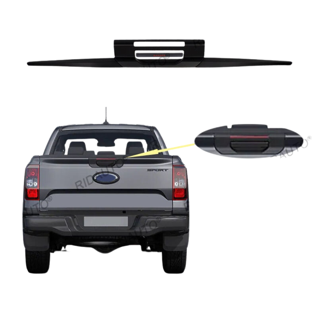 Autocollant de poignée de hayon de voiture, pour Ford Ranger XL + XLS XLT Sport Wildtrak 