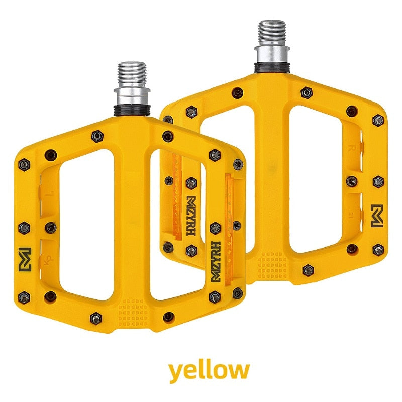Pédale VTT Mountain Fat Bike MZYRH pédale en nylon antidérapante avec roulements scellés