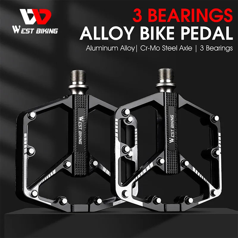 Mountain Bike MTB Pedals Sealed Bearing Ultralight Aluminum Alloy Anti-Slip