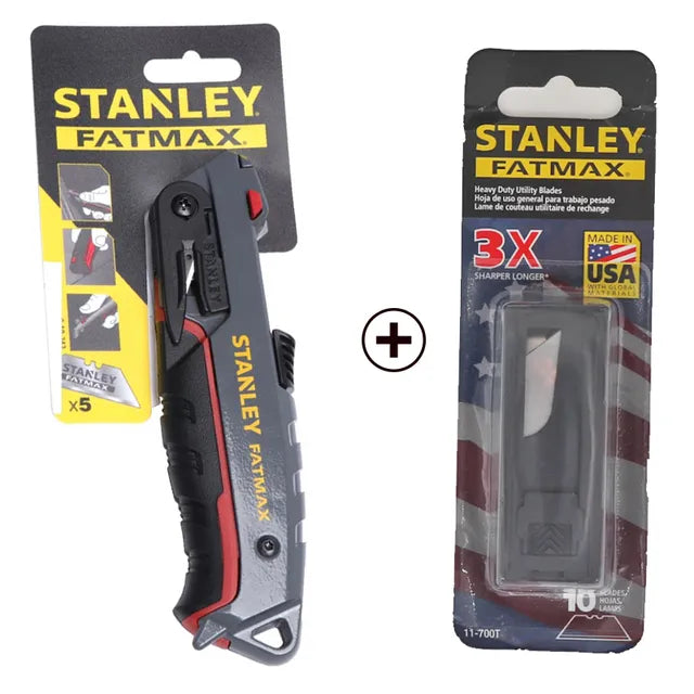 Stanley FatMax Couteau de sécurité à double usage Ouvre-boîte Marque américaine 10-242