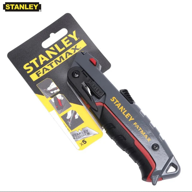 Stanley FatMax Abridor de cajas de cuchillos de seguridad de doble propósito Marca EE. UU. 10-242