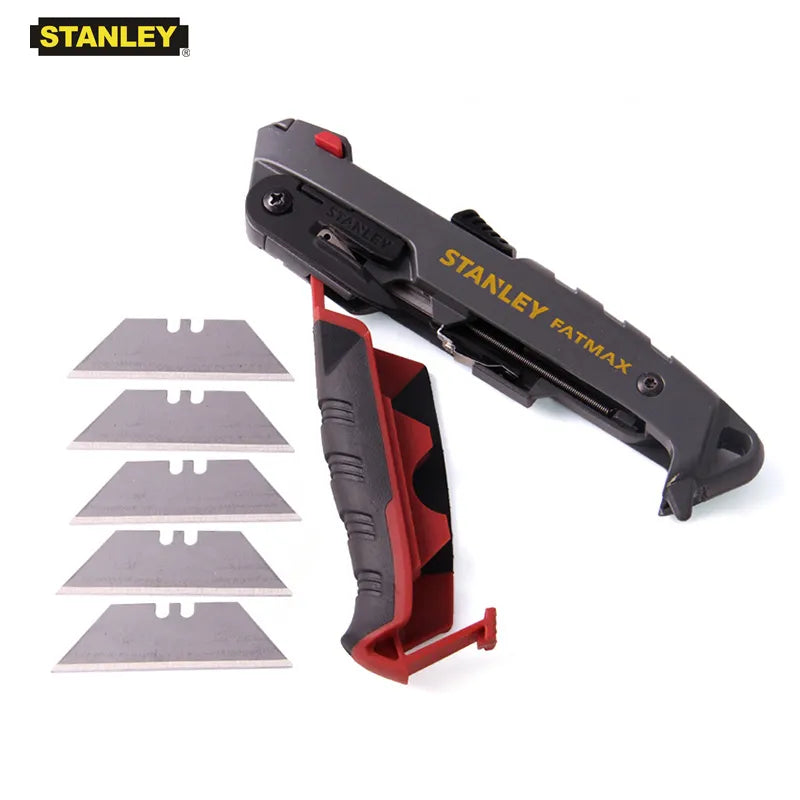 Stanley FatMax Abridor de cajas de cuchillos de seguridad de doble propósito Marca EE. UU. 10-242