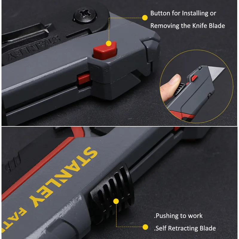 Stanley FatMax Dual-purpose Safety Knife Box Opener USA Brand 10-242