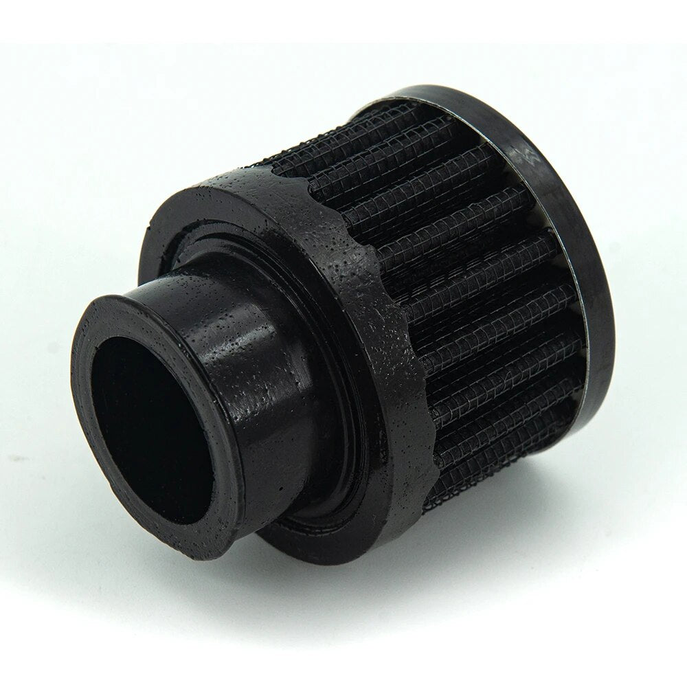 Motorcycle universal black cone air filter for engine air intake-25mm