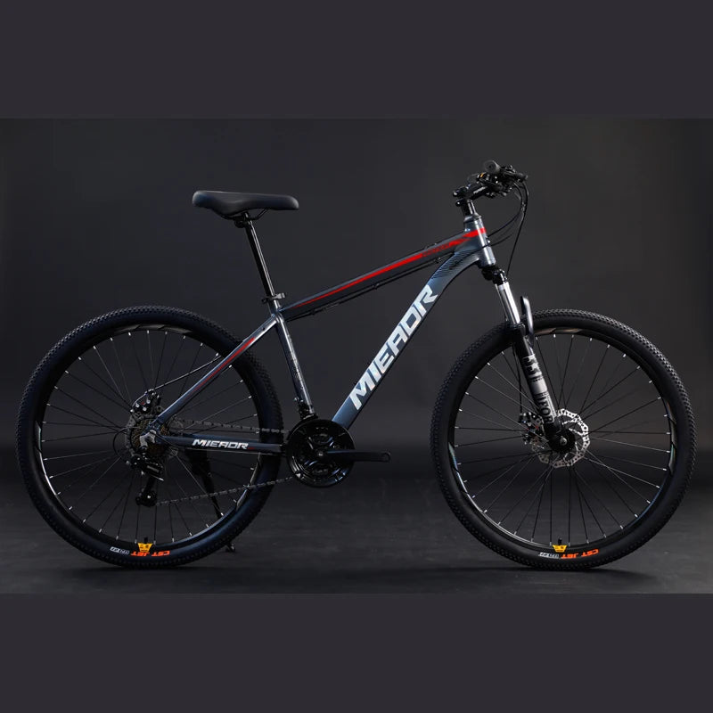 27.5-inch 21-24 Speed MTB with Hydraulic Disc Brakes and Shock-Absorbing Frame
