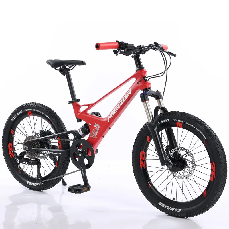 20-Inch 8-speed Mountain Bike MTB Kids with Hydraulic Brakes