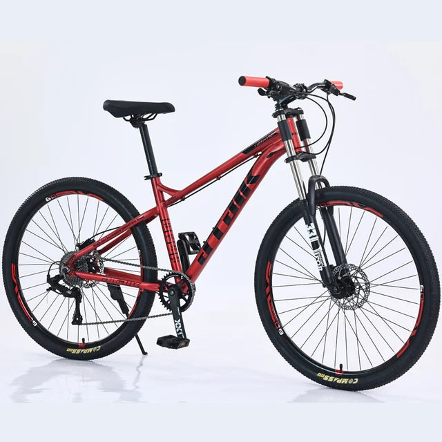 26-27.5-Inch 9-Speed MTB with Hydraulic Disc Brakes and Alloy Frame