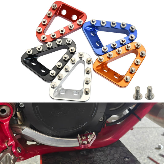 Motorcycle Rear Brake Pedal Step Plate Tip For KTM EXC-F SX-F XC-F XCW For Gas For Husqvarna FC TC FE TE FX TX 2016-2023