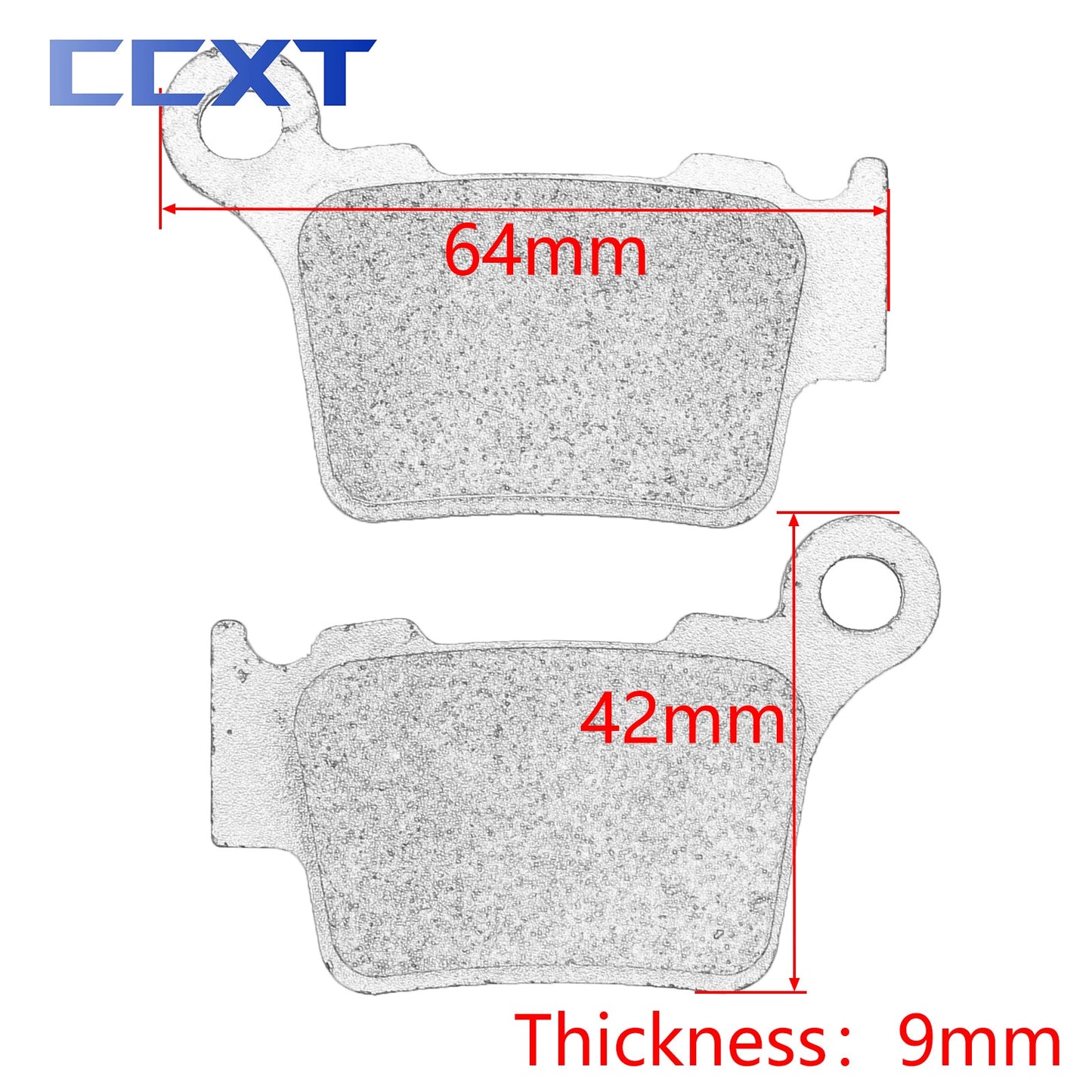 Plaquettes de frein avant et arrière de moto, pour XC-W EXC-F SX-F Husqvarna FE-CX T-TE TXC