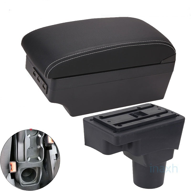 Boîte d'accoudoir automatique de voiture avec ports USB pour Chevrolet Sonic Aveo