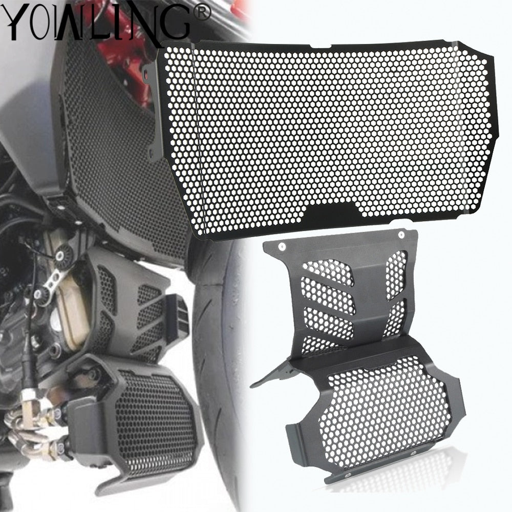 Motorcycle radiator cover for Ducati Hypermotard 939 950 SP Hyperstrada 939