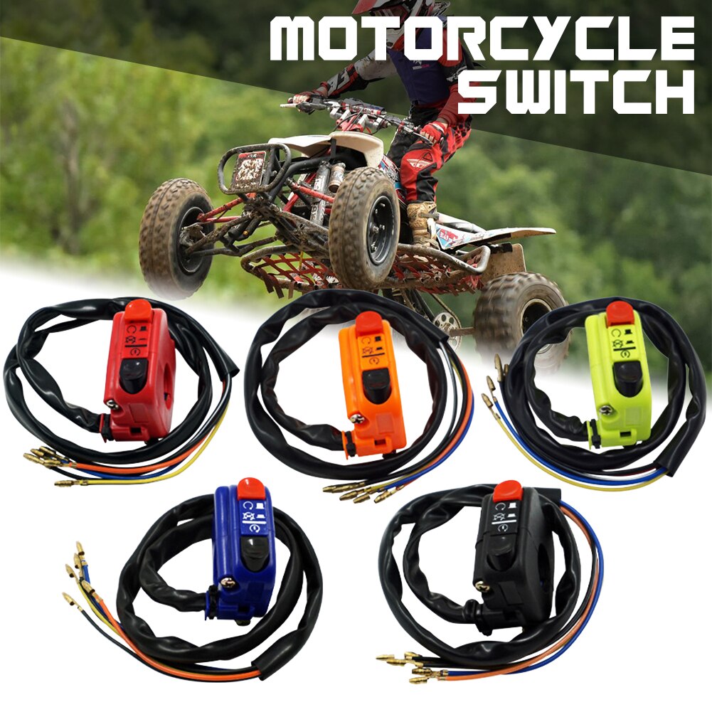 Motorcycle universal ignition switch for ATV Motorbike 22 mm Handlebars