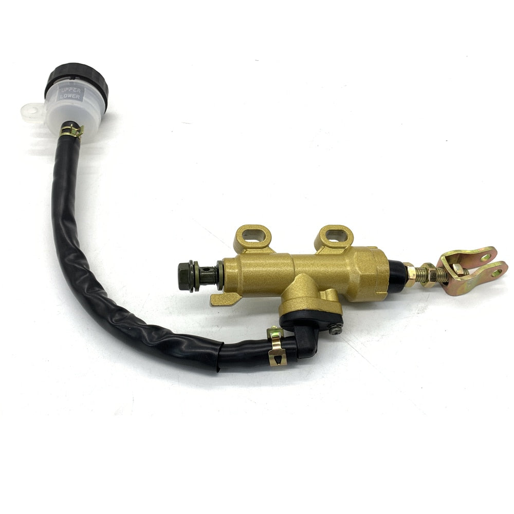 Motorcycle rear brake master cylinder pump for Suzuki Kawasaki Honda Yamaha