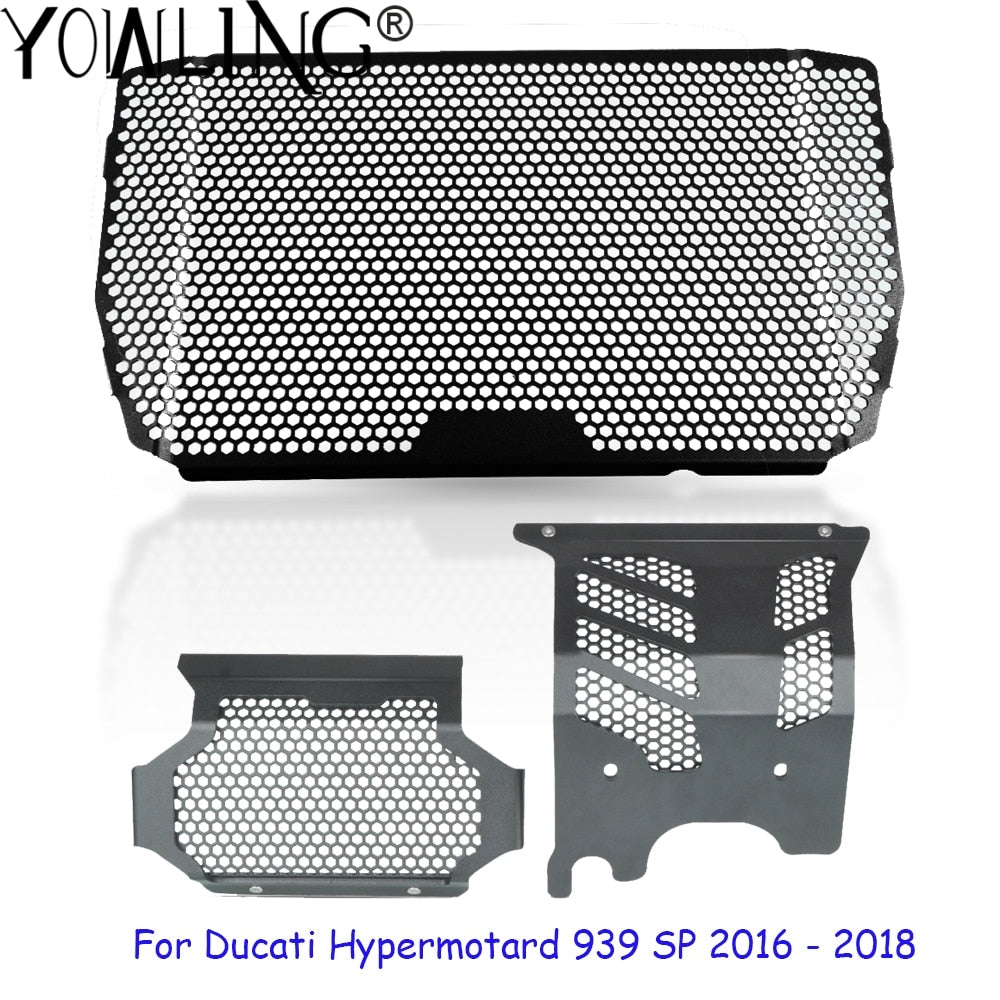 Motorcycle radiator cover for Ducati Hypermotard 939 950 SP Hyperstrada 939