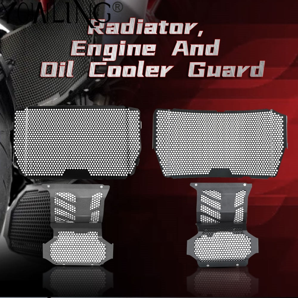 Motorcycle radiator cover for Ducati Hypermotard 939 950 SP Hyperstrada 939