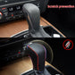 Car Auto Gear Shift Knob Cover For Chevrolet Trax 2014-17 Aveo 2011-14 Leather