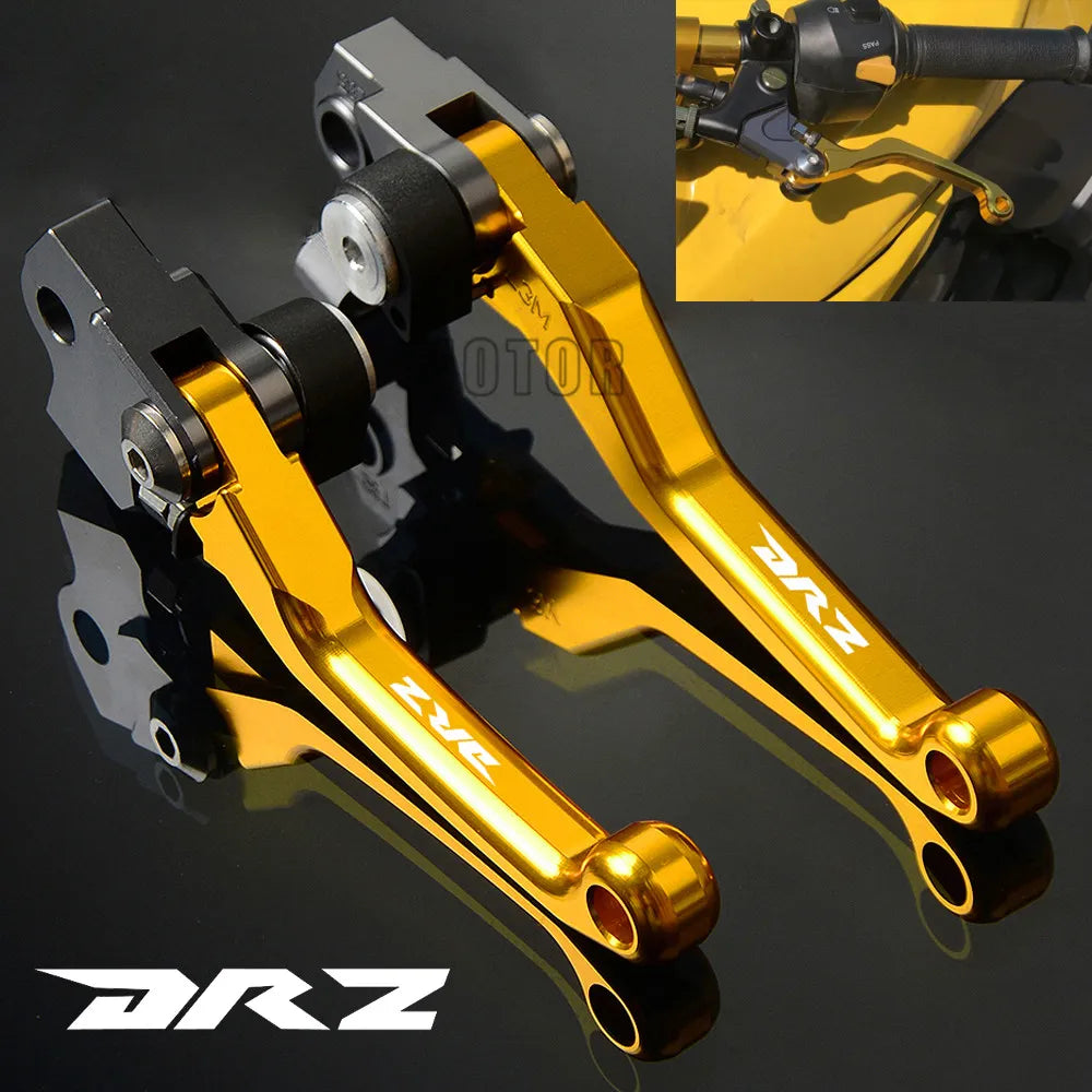 Leviers d'embrayage de frein de moto pour Suzuki DRZ400S-DRZ400SM 2000-2017