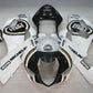 Motorcycle white fairings-Lucky Strike-body parts for Suzuki GSXR 1000 K3 K4