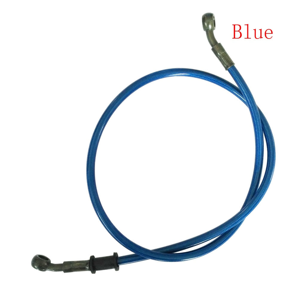 Motorcycle braided steel brake hydraulics cable 270-1500 mm 10 mm 28 Degrees