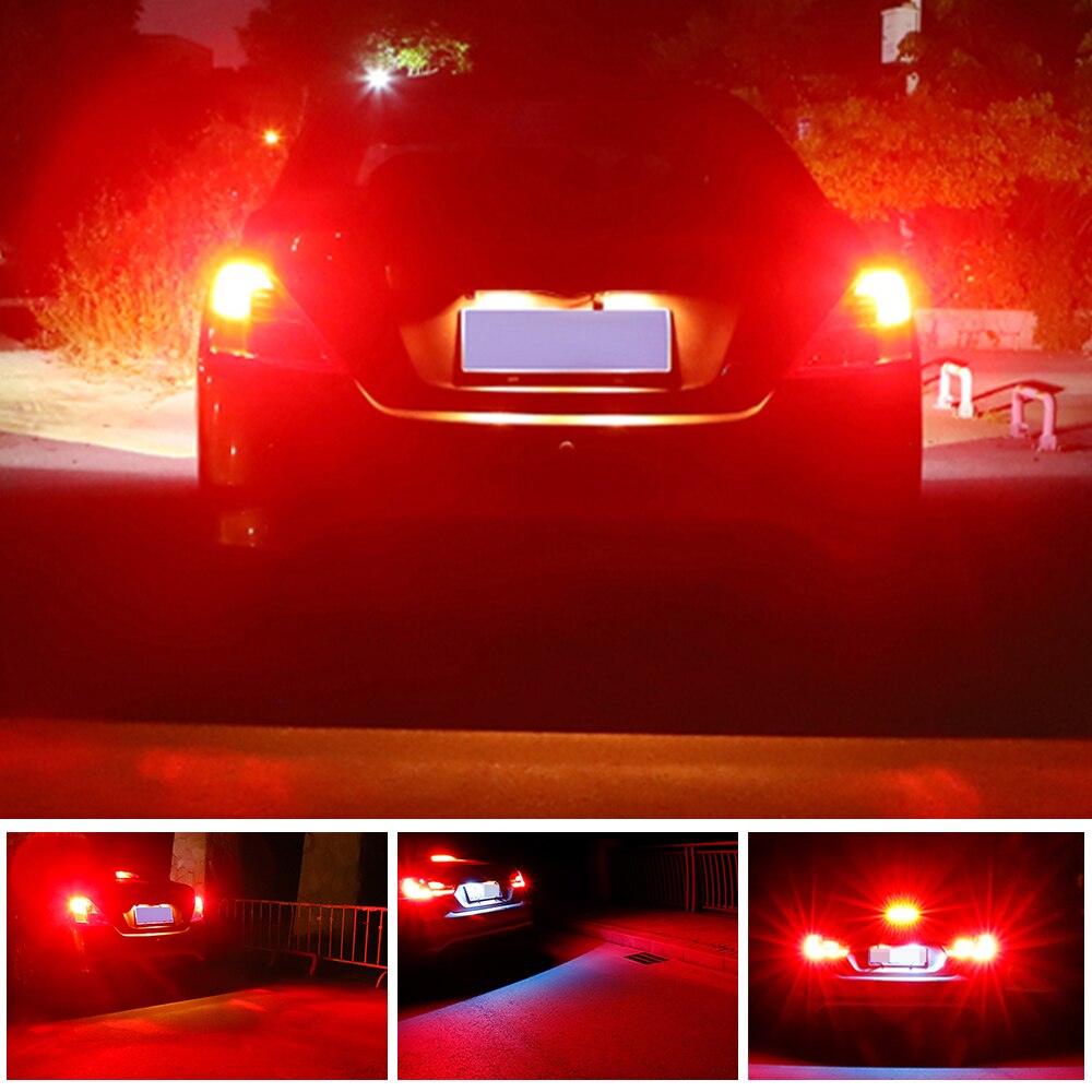 Feux de stop LED pour voiture, canbus W21W 7440 7443 T20 pour Chevrolet Malibu-2pk 