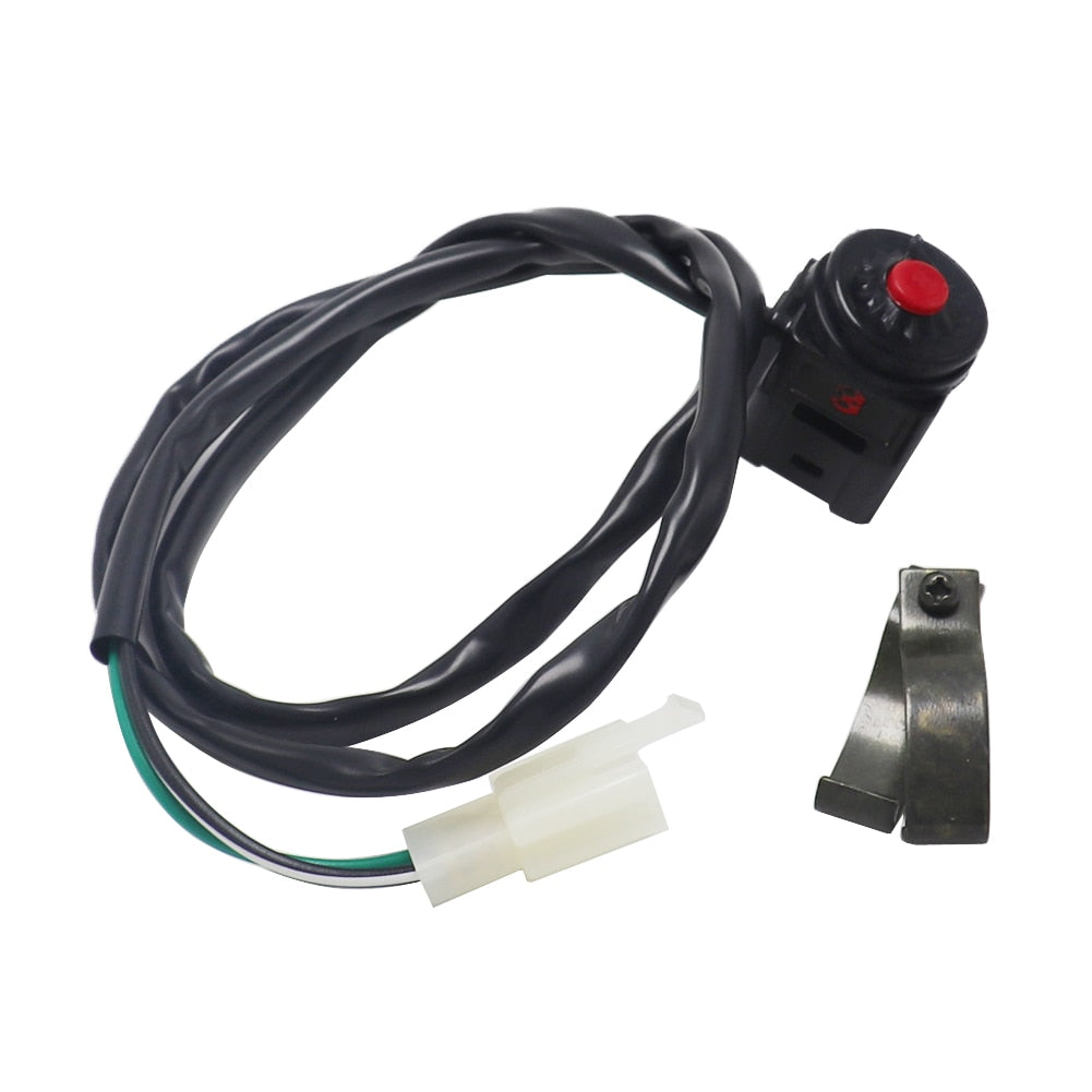 Interruptor universal de bocina de encendido para motocicleta ATV Sport Dirt Quad Motorbike