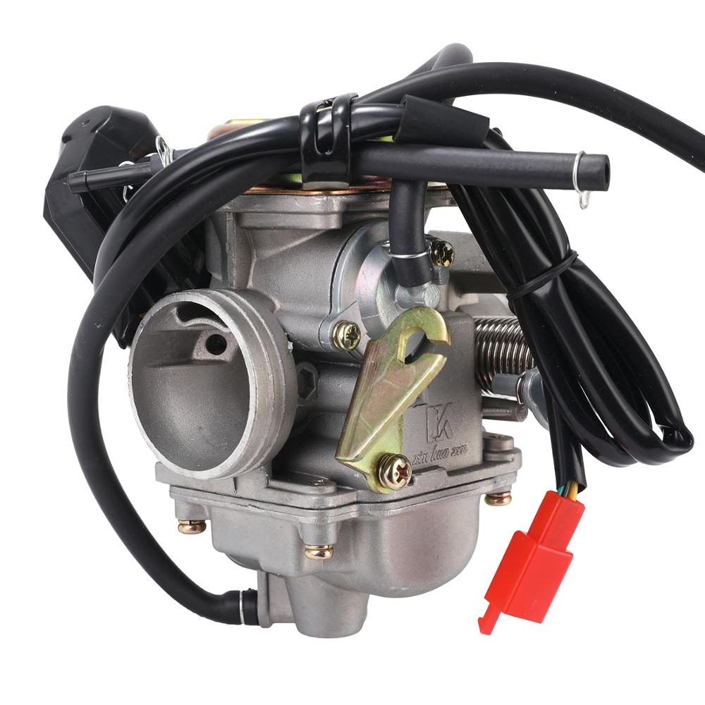 Motorcycle carburetor GY6 PD24J 125-150cc for BAJA Scooter ATV Go Kart Scooter