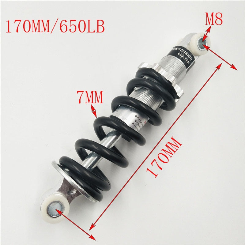 Amortisseur arrière de moto 100-210mm 47-49cc pour Minimoto ATV Quad e-scooter