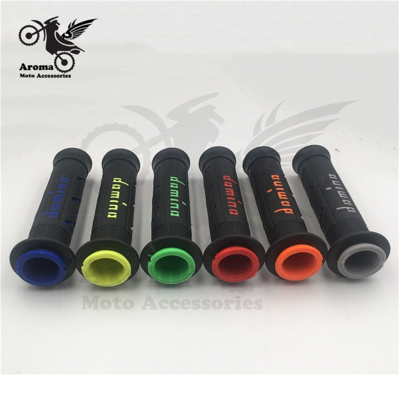 Puños Domino universales de goma blanda para moto para Husqvarna KTM 22-24 mm