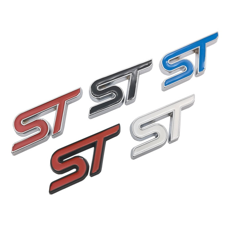 Car auto Sticker ST for Ford Fiesta Focus Mondeo