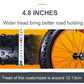 Mountain Bike MTB Fat Bike Tire-Inner Tube 26x4.8 for Snow Bike-Dont Include Rim