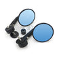 Motorcycle blue glass rearview mirrors for Husqvarna Svartpilen 401 250 701