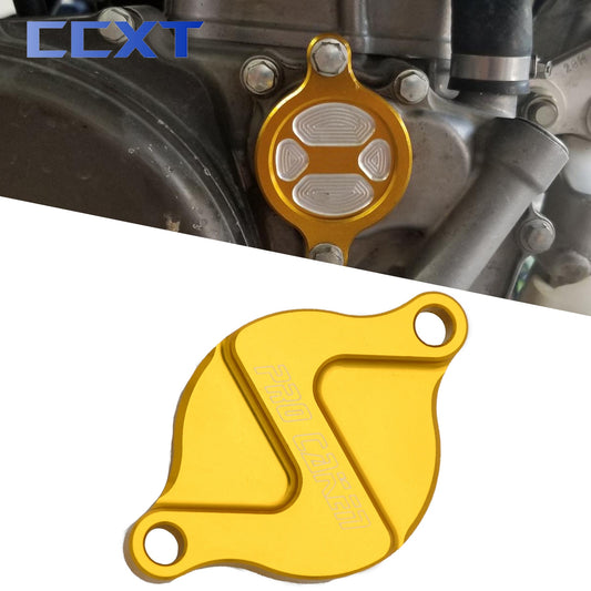 Tapa de filtro de aceite de motor de motocicleta para Suzuki RMZ250 07-18 450 05-18 RMX450Z 10-17