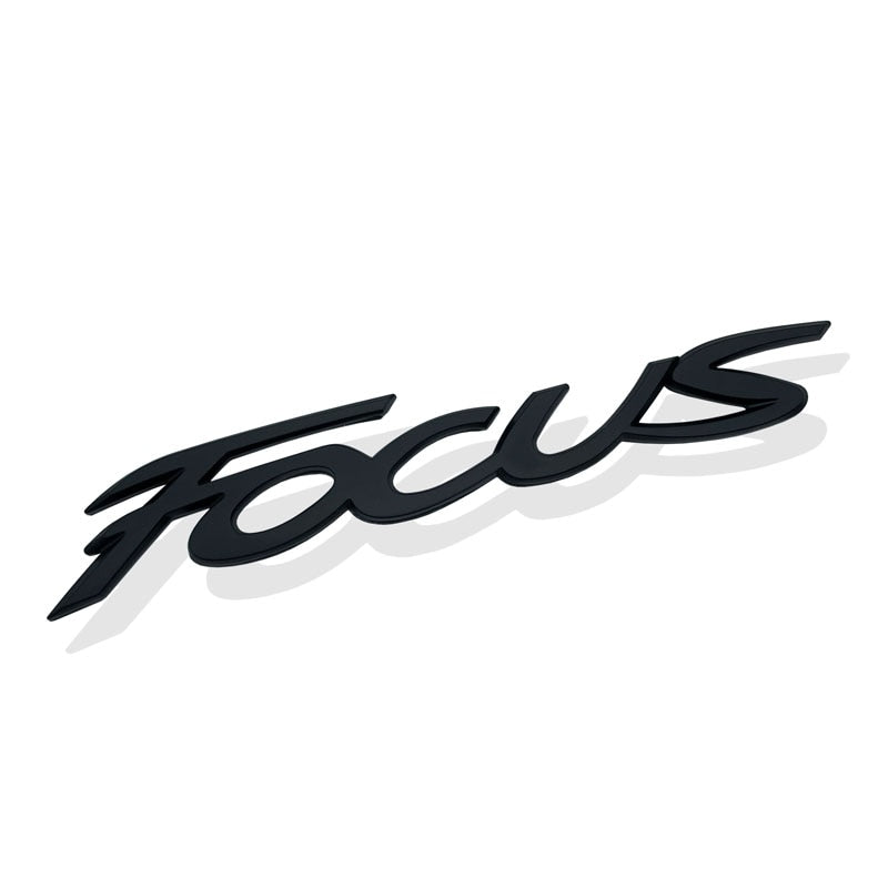 Car Auto 3D Sticker Focus Logo For Ford Focus MK1 MK2 MK3 MK4 Fiesta Ranger