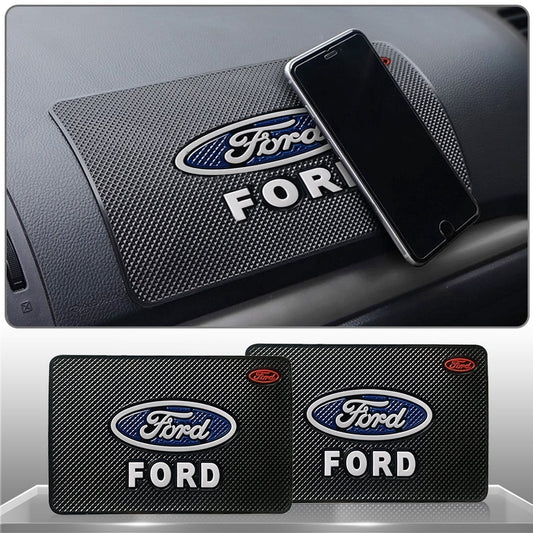 Tapis antidérapant pour voiture, pour Ford Fiesta Focus Mk2 3 4 6 7 Fusion Kuga Land 